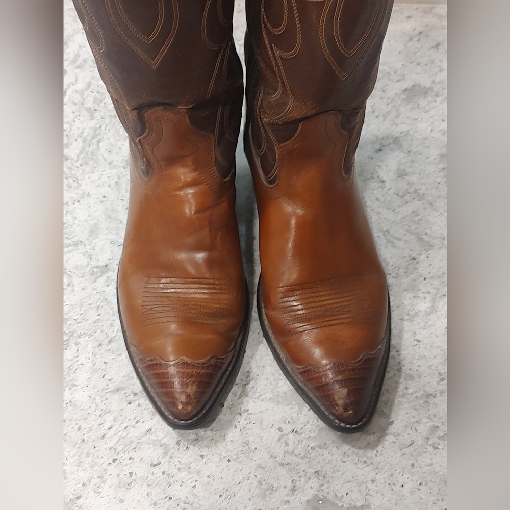 Men's Leather Cowboy Boots